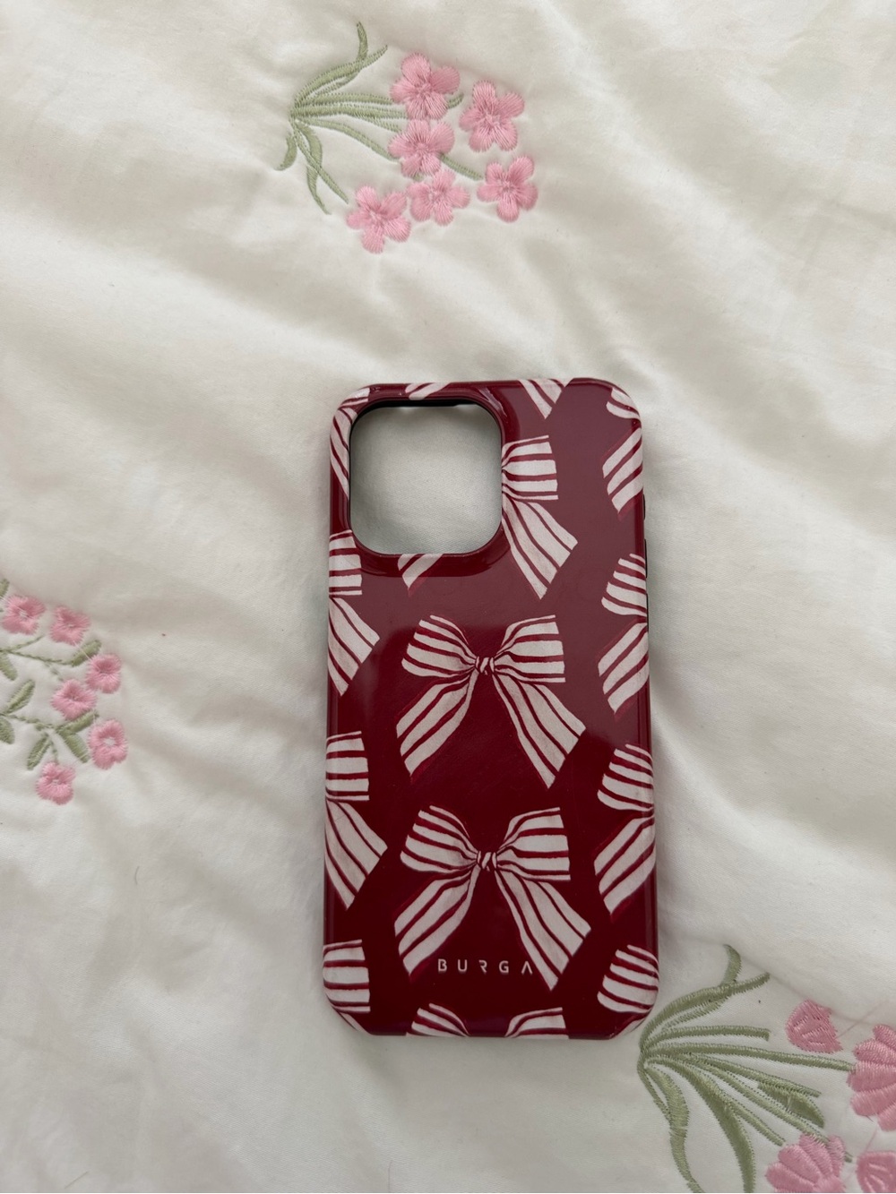 Burga Bow  IPhone15 pro max Case